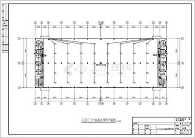 某工廠廠房照明CAD平面施工設(shè)計(jì)方案圖解析